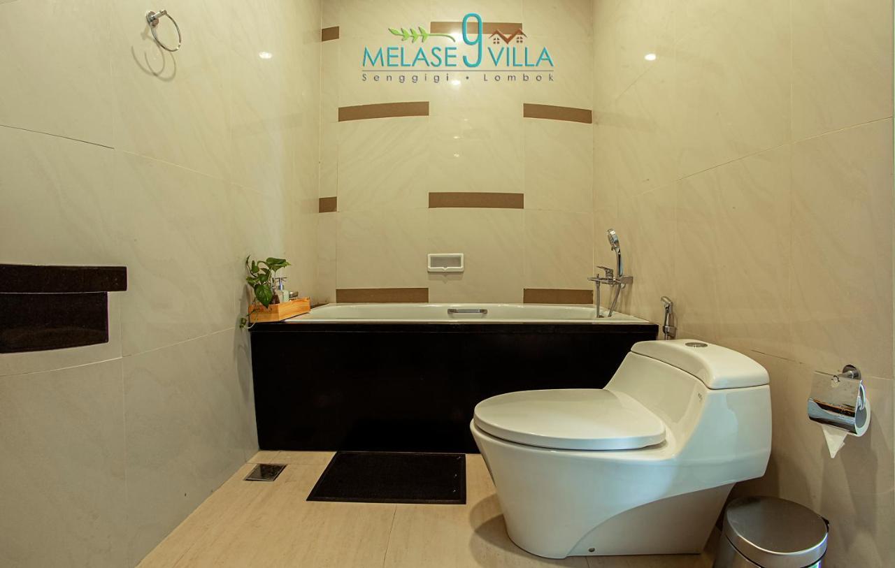 Melase 9 Villa, Senggigi Mataram Exterior foto