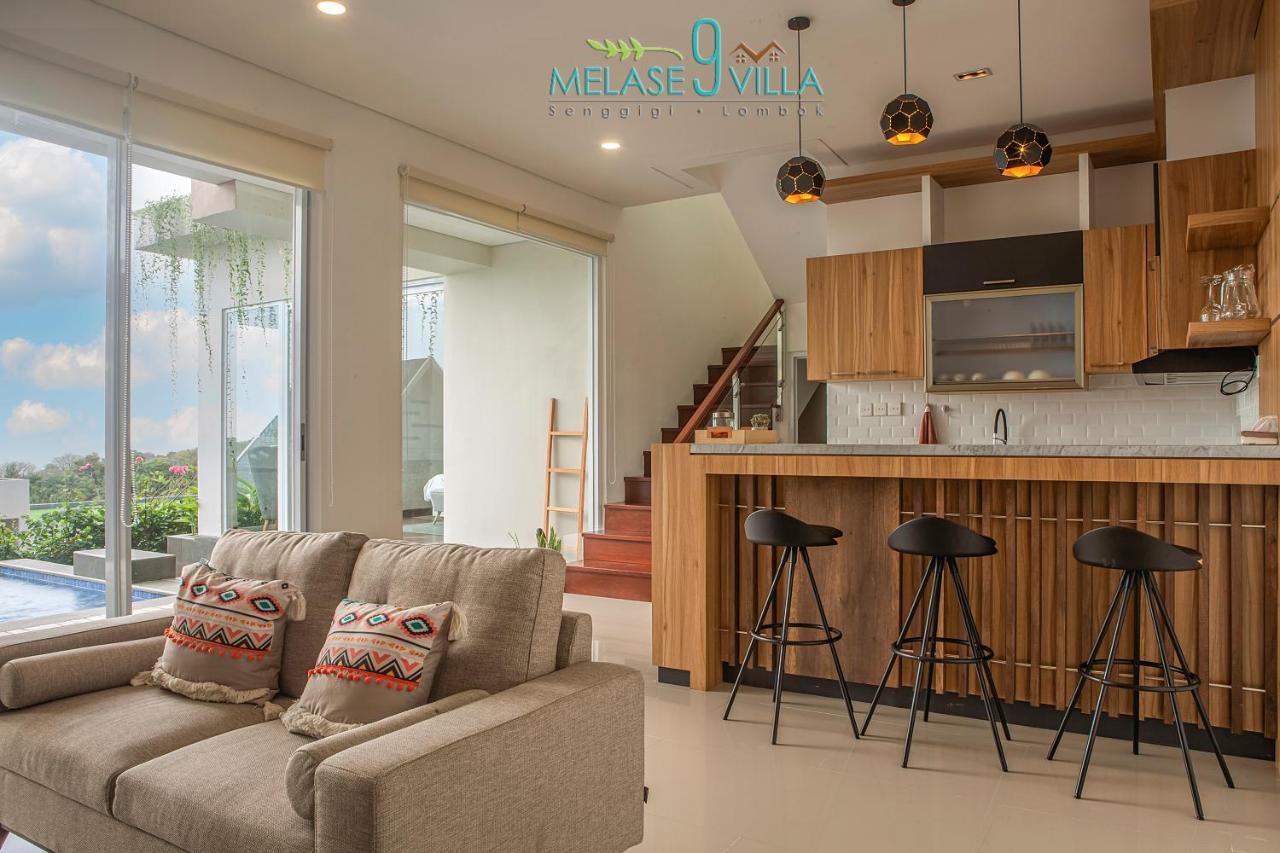 Melase 9 Villa, Senggigi Mataram Exterior foto